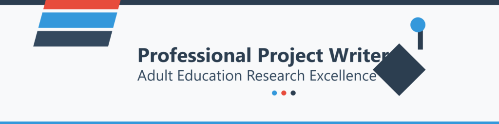 adult education project writer, research writer premiumresearchers