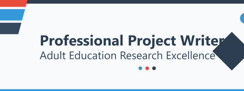 adult education project writer, research writer premiumresearchers